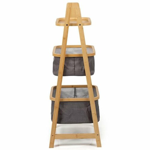 Koupelnový regál WABISABI LADDER BOX, bambusový