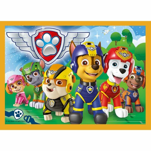 Trefl Puzzle Prázdniny Labková Patrola/Paw Patrol, 28,5 x 20,5 cm