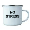 Bohemia Gifts Kubek blaszany - No stress, 350 ml