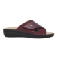 Scholl Papuče Antonia Cross burgundy, veľkosť 38
