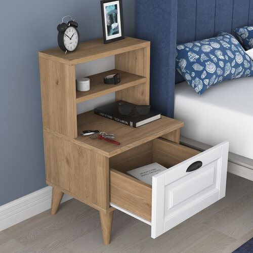 Stolik nocny BD Walnut