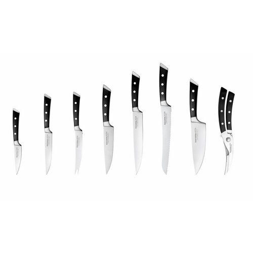 Tescoma Blok na nože Azza so 7 nožmi a nožnicami na hydinu