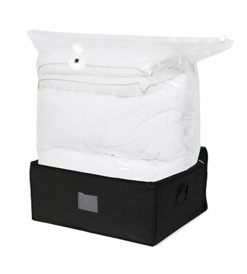 Compactor Vakuumni shranjevalni zaboj z etuijemBlack Edition XXL, 210 l