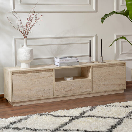 TV-Lowboard Vanguard Travertine