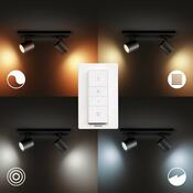 Philips Hue 53092/30/P6 bodové LED svietidlo Runner 2x 5,5 W, čierna