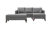 Eckschlafsofa Bella Corner Right 2 Grey