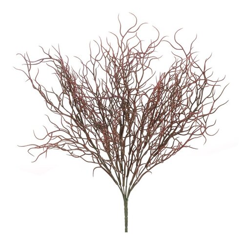 Umelá prízdoba Vlnitá tráva hnedá, 30 x 20 x 40 cm