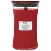 WoodWick dišeča sveča, velika vaza, granatnojabolko, 609 g