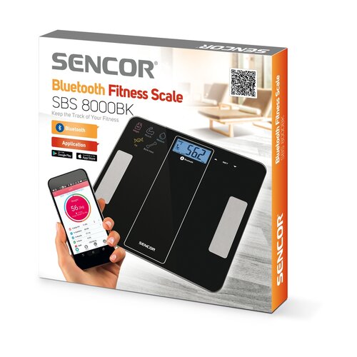 Sencor SBS 8000BK személymérleg