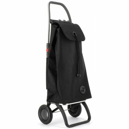 Rolser I-Max MF 2 Logic bevásárlótáskakerekeken, fekete színben