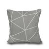 Kvalitex Покривало Nordic Grid сіре, 40 x 40 см