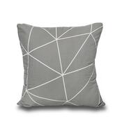 Kvalitex Покривало Nordic Grid сіре, 40 x 40 см