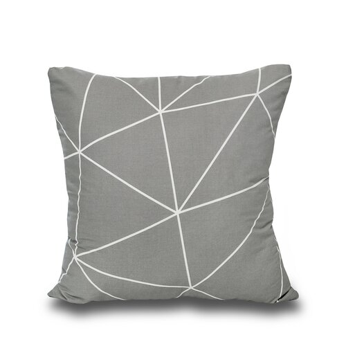 Față de pernă Kvalitex Nordic Grid gri, 40 x 40 cm