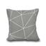 Kvalitex Prevleka Nordic Grid siva, 40 x 40 cm