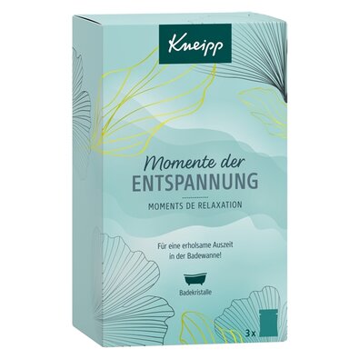 Kneipp Zestaw upominkowy soli do kąpieli Wellness Moment, 3 x 60 g