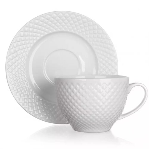 Banquet DIAMOND LINE csésze csészealjjal, 220 ml termék 2. képe