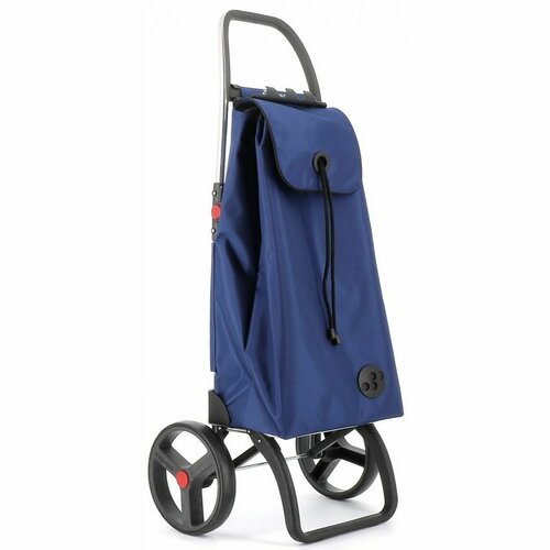 Rolser I-Max MF 2 Logic RSG bevásárlótáskakerekeken, sötétkék színben