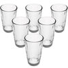 Bormioli Rocco 6-teiliges Longdrinkglas-Set Kaleido, 370 ml