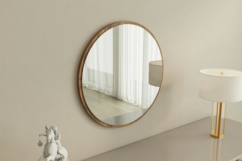 Zrkadlo Ozze Walnut 60 cm