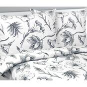 Bellatex Pościel flanelowa Hibiskus, 140 x 200 cm, 70 x 90 cm