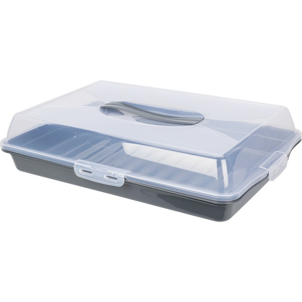 EH Taca z pokrywką 44 x 31 x 10 cm, szary