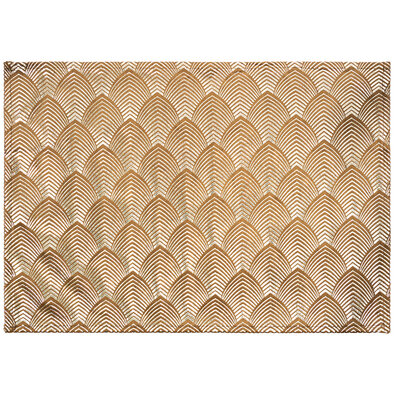 Podkładka Velvet Scale złoty, 33 x 45 cm