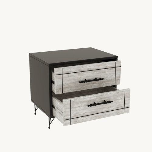 Nachttisch Night Light Grey