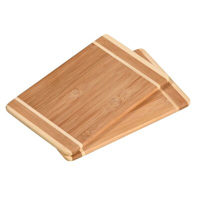 Kesper 58002 Bambusz vágódeszka készlet 2 db , 22x 14 x 1 cm