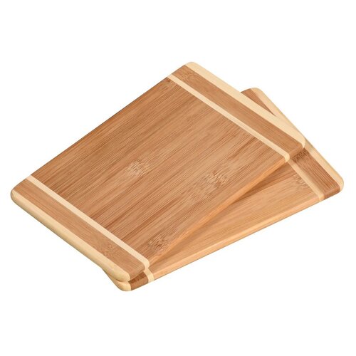 Kesper 58002 Set de 2 tăblițe din bambus, 22 x 14x 1 cm