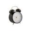 Karlsson 6009BK design ébresztőóra fekete, átmérő12 cm