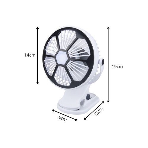 Stolný ventilátor s klipom