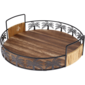 Set mit 2 Serviertabletts Palm