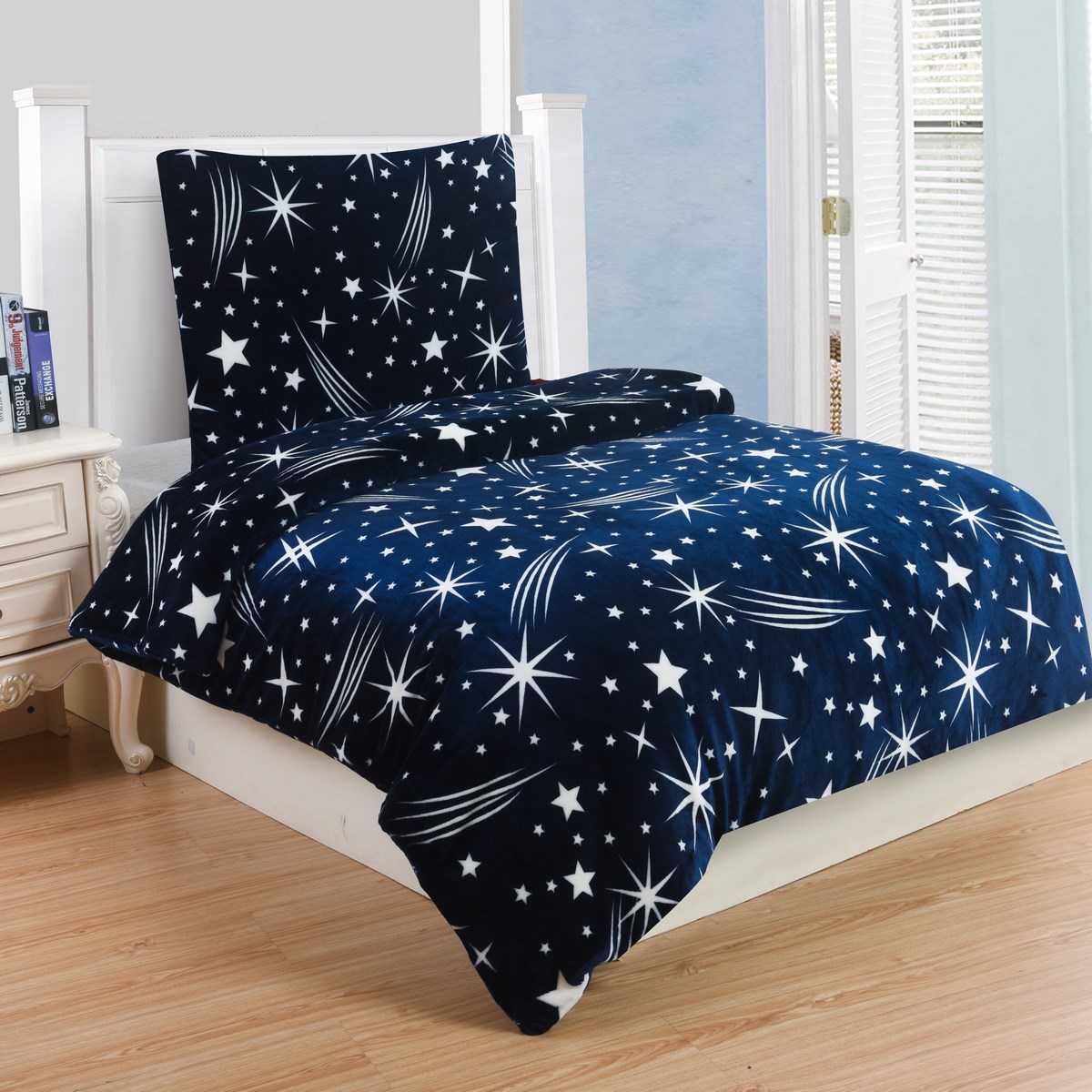 Jahu Obliečky mikroplyš Galaxy, 140 x 200 cm, 70 x 90 cm