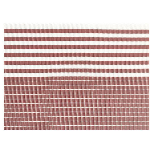 Podkładka stołowa Stripe brązowy, 30 x 45 cm, zestaw 4 szt.