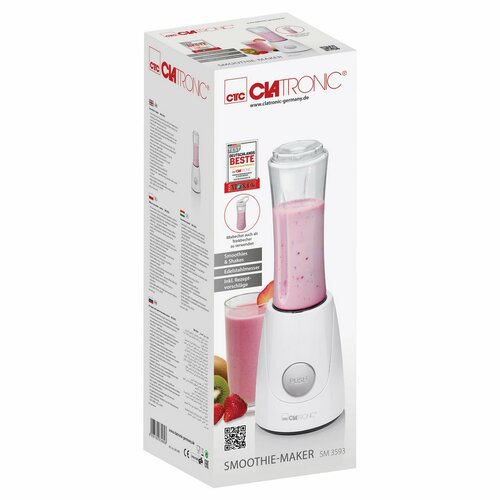 Clatronic SM 3593 smoothie maker, biela