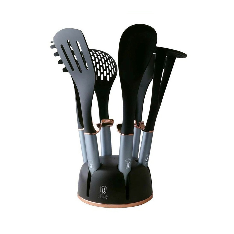 Berlinger Haus 7-dielna sada kuchynského náčinia v stojane Moonlight Edition