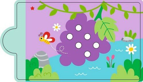 2Kids Toys Magnetická hra Triedenie farieb s dinosaurom