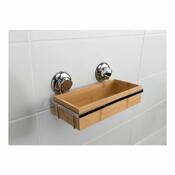 Compactor Półka bambusowa do łazienki Bestlock SPA Bamboo, 27,6 x 14,8 x 12,7 cm