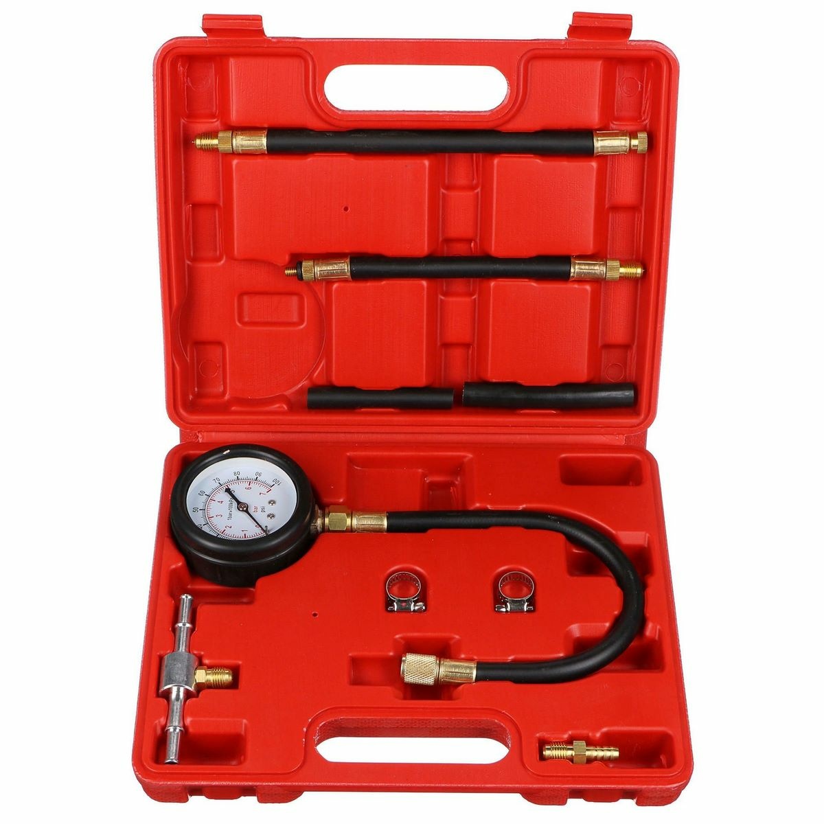 Sixtol Sada pro testování tlaku benzínových motorů MECHANIC ENGINE TESTER 10, 0-7 bar, 10 ks - thumb (1)