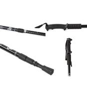 Nordic walking palice za hojstrenje antishock,črne