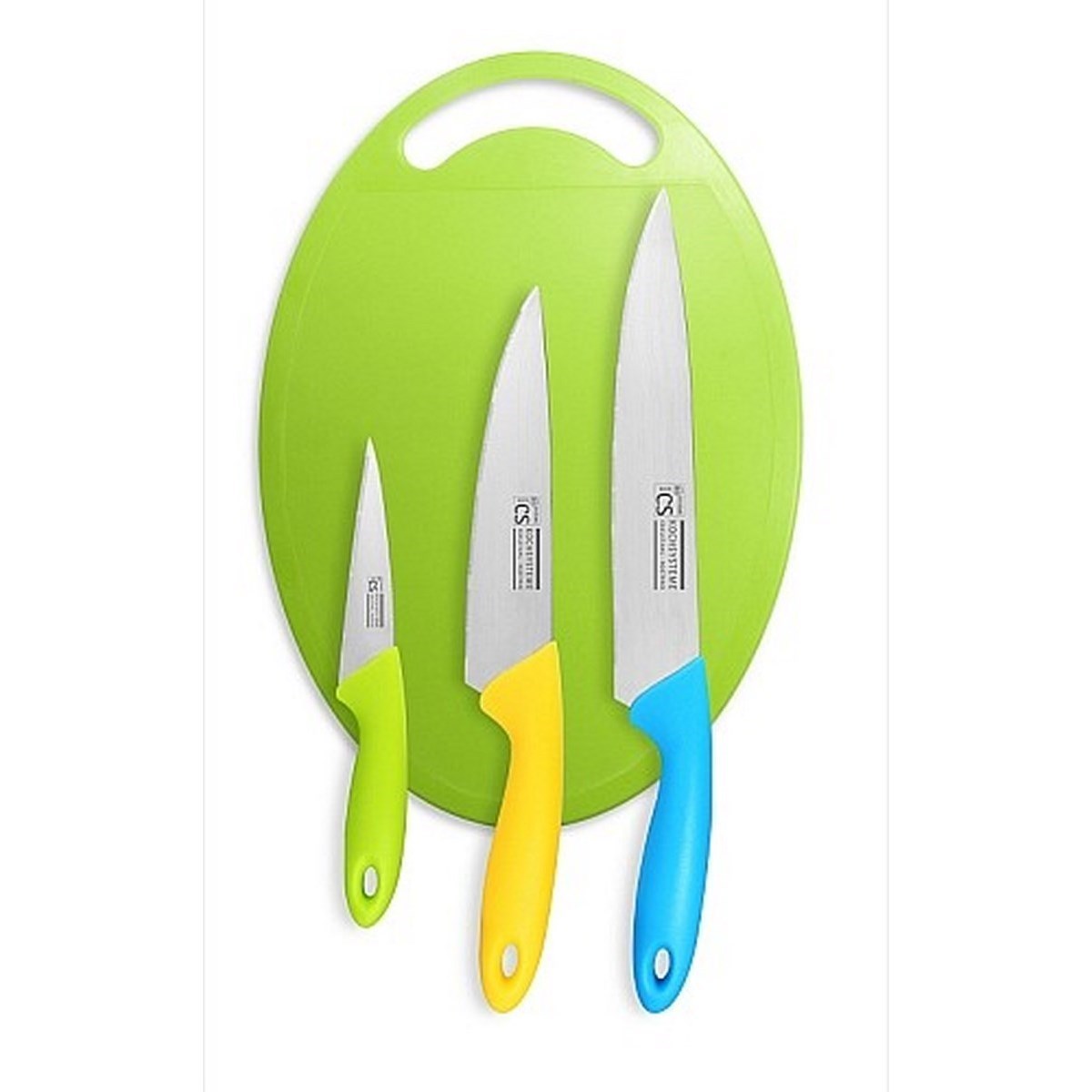 CS Solingen 4dielna sada nožov s doskou