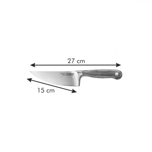 Tescoma Nóż kuchenny FEELWOOD, 15 cm