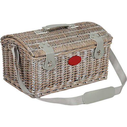 Кошик для пікніка для 4х осіб Brown, 46 x 31 x 21 см