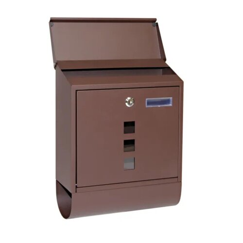 Acél postaláda ablakkal és csővel BK.203.HM termék 2. képe