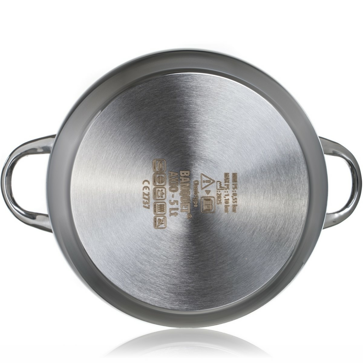 Banquet Tlakový hrniec AXIO so sklenenou pokrievkou 5 l