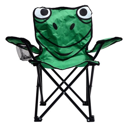 Cattara Дитячий кемпінговий стілець Frog, зелений
