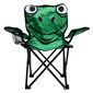 Cattara Krzesło kempingowe dla dzieci Frog, zielony