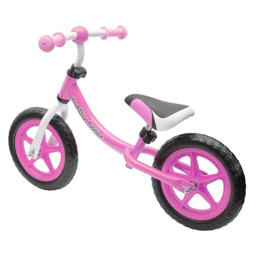 Baby Mix Detské odrážadlo bicykel Twist, ružová