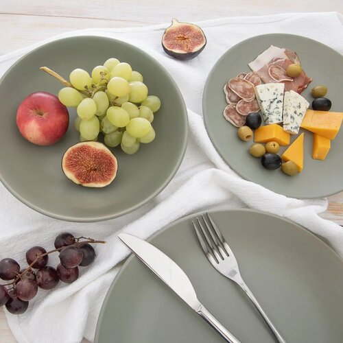 Orion Set de farfurii ceramice Greenish 27 cm, 6bucăți