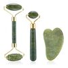 Nephrit-Gesichtsmassage-Roller-Set Jade